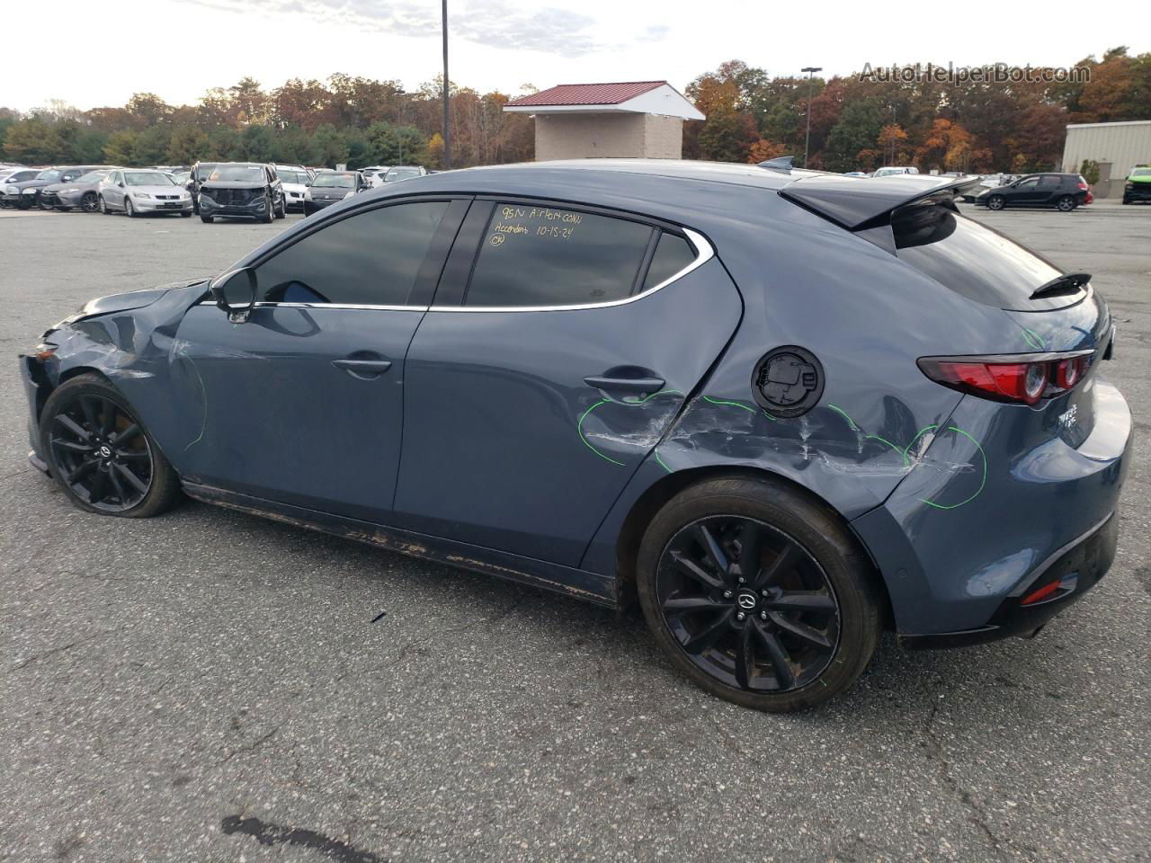 2021 Mazda 3 Premium Plus Gray vin: JM1BPBNYXM1403207