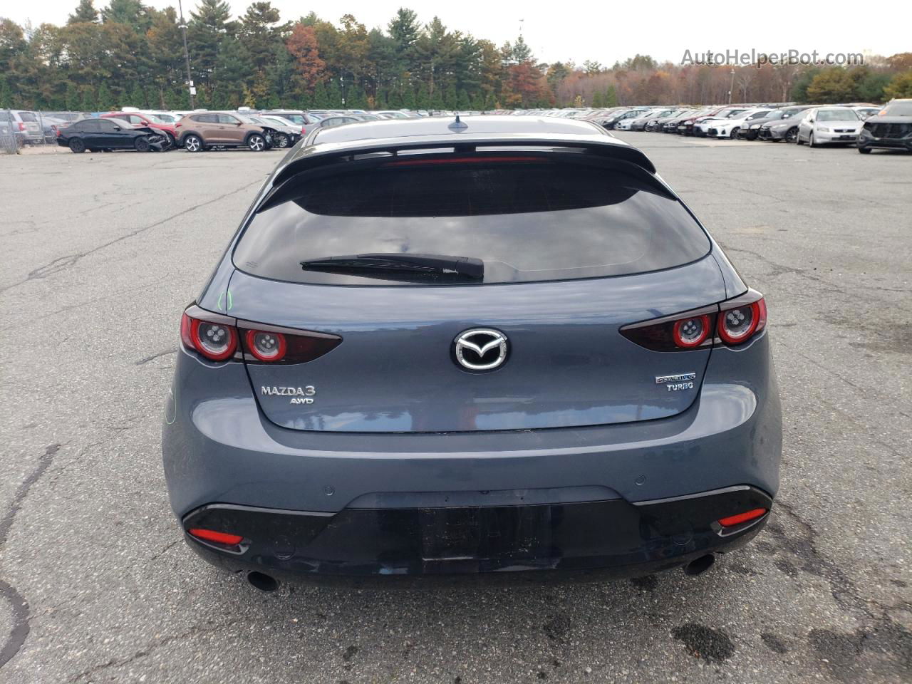 2021 Mazda 3 Premium Plus Gray vin: JM1BPBNYXM1403207