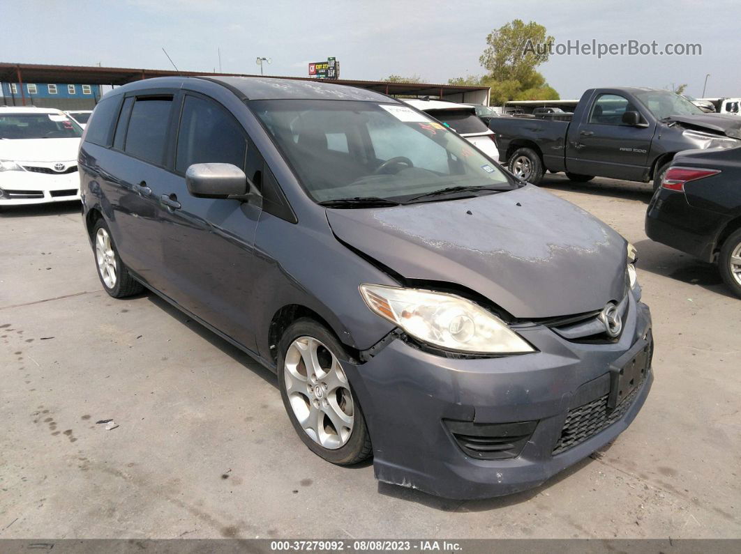 2010 Mazda Mazda5 Sport Серый vin: JM1CR2W30A0366056