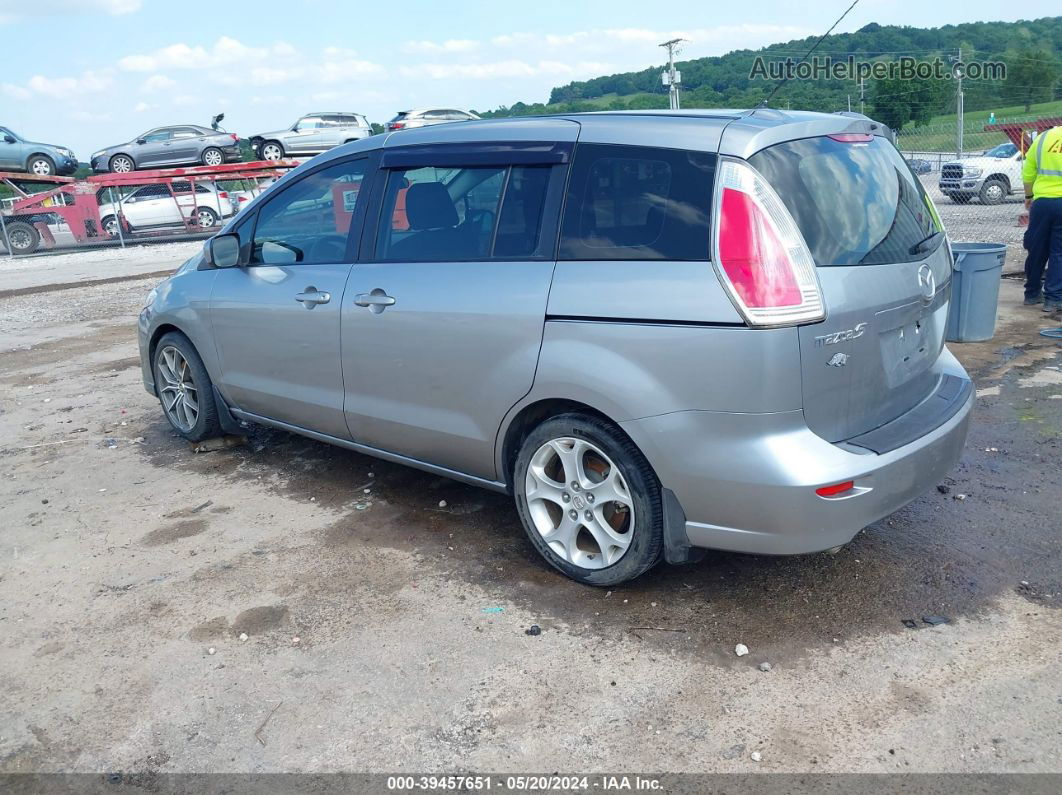 2010 Mazda Mazda5 Sport Silver vin: JM1CR2W30A0382094