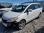 2010 Mazda 5  White vin: JM1CR2W30A0386596