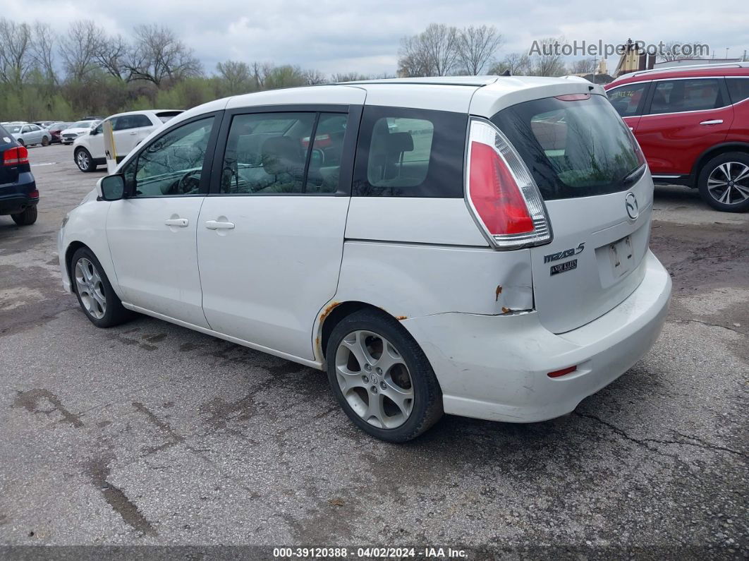 2010 Mazda Mazda5 Sport White vin: JM1CR2W31A0361772