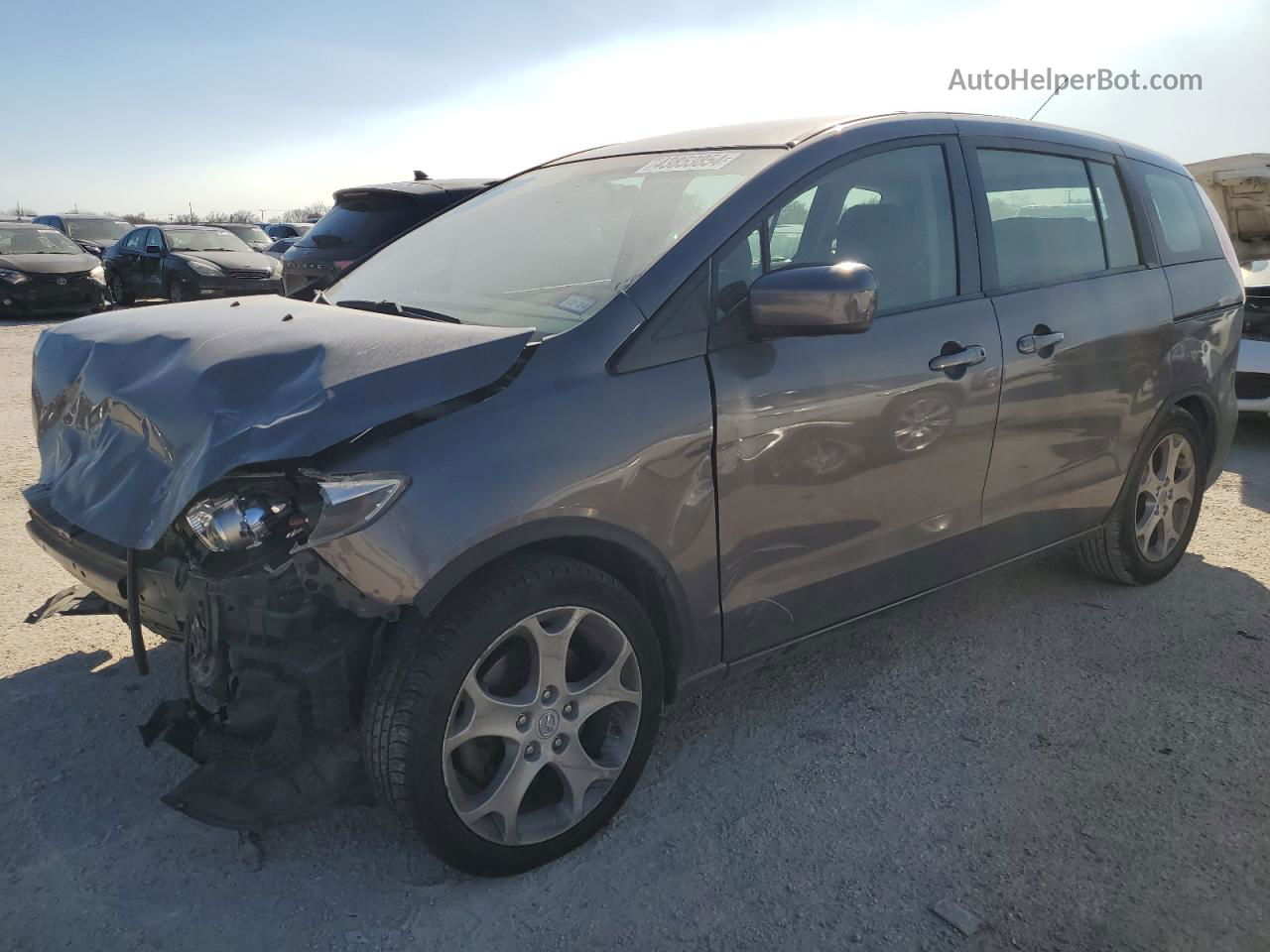 2010 Mazda 5  Серый vin: JM1CR2W31A0368043