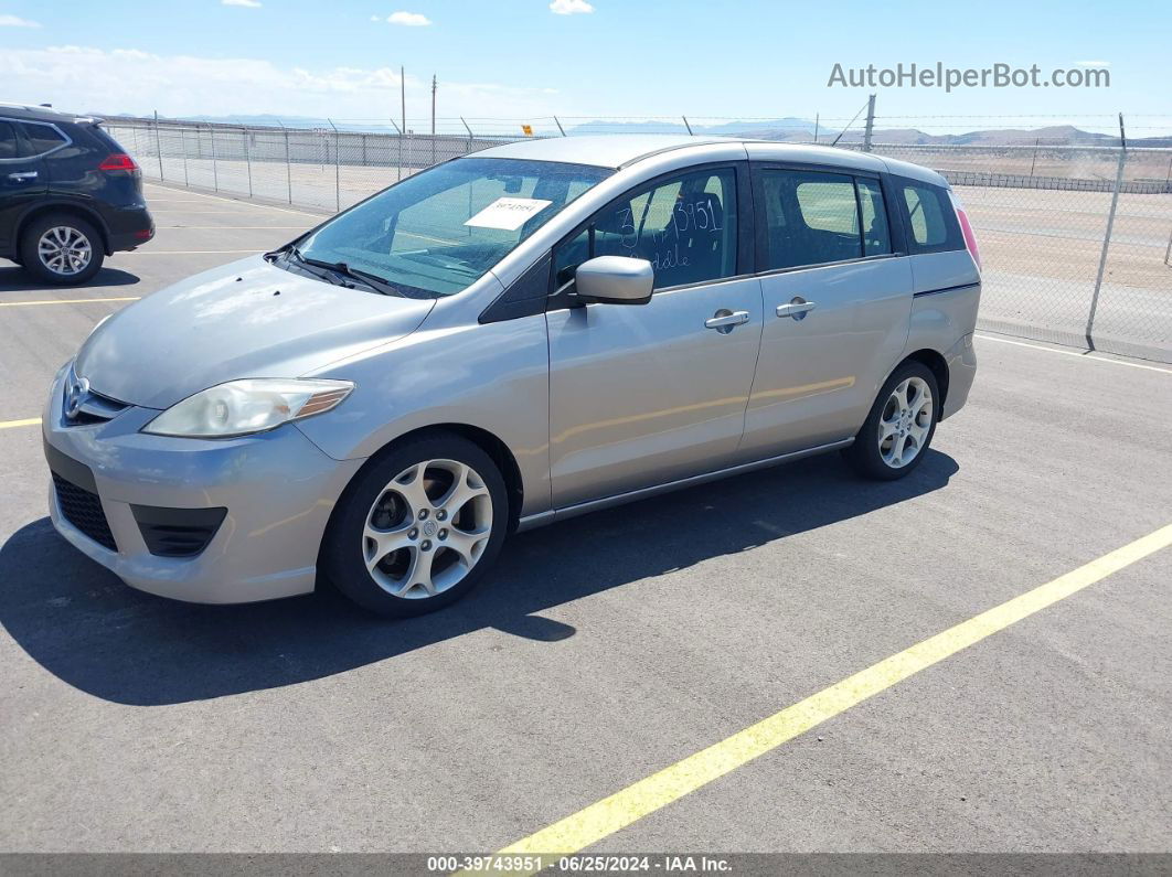 2010 Mazda Mazda5 Sport Серебряный vin: JM1CR2W31A0378197