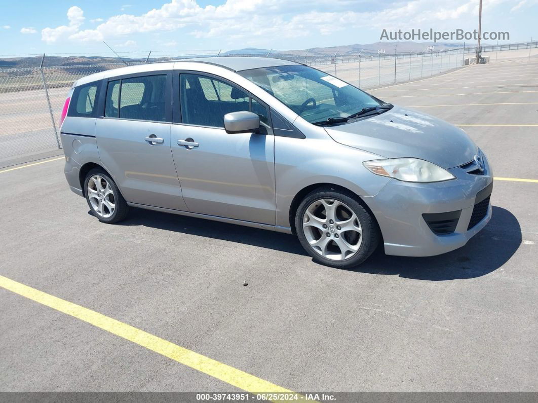 2010 Mazda Mazda5 Sport Серебряный vin: JM1CR2W31A0378197