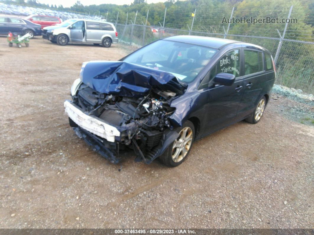 2010 Mazda Mazda5 Sport Blue vin: JM1CR2W31A0384341