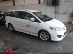 2010 Mazda Mazda5 Sport White vin: JM1CR2W31A0384386