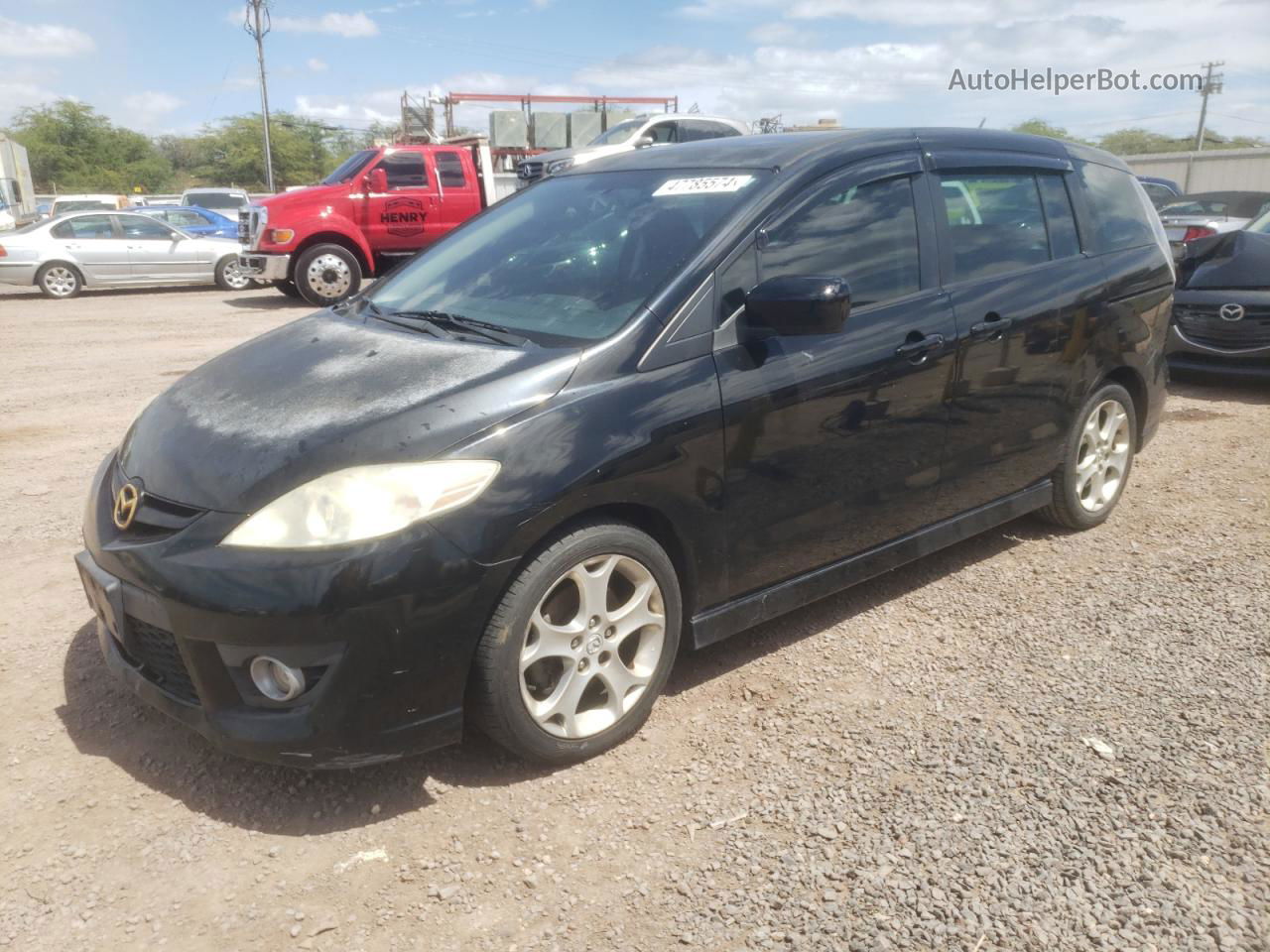 2010 Mazda 5  Black vin: JM1CR2W32A0368665