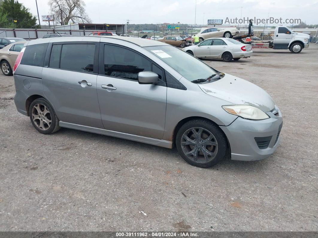 2010 Mazda Mazda5 Sport Серебряный vin: JM1CR2W32A0370352