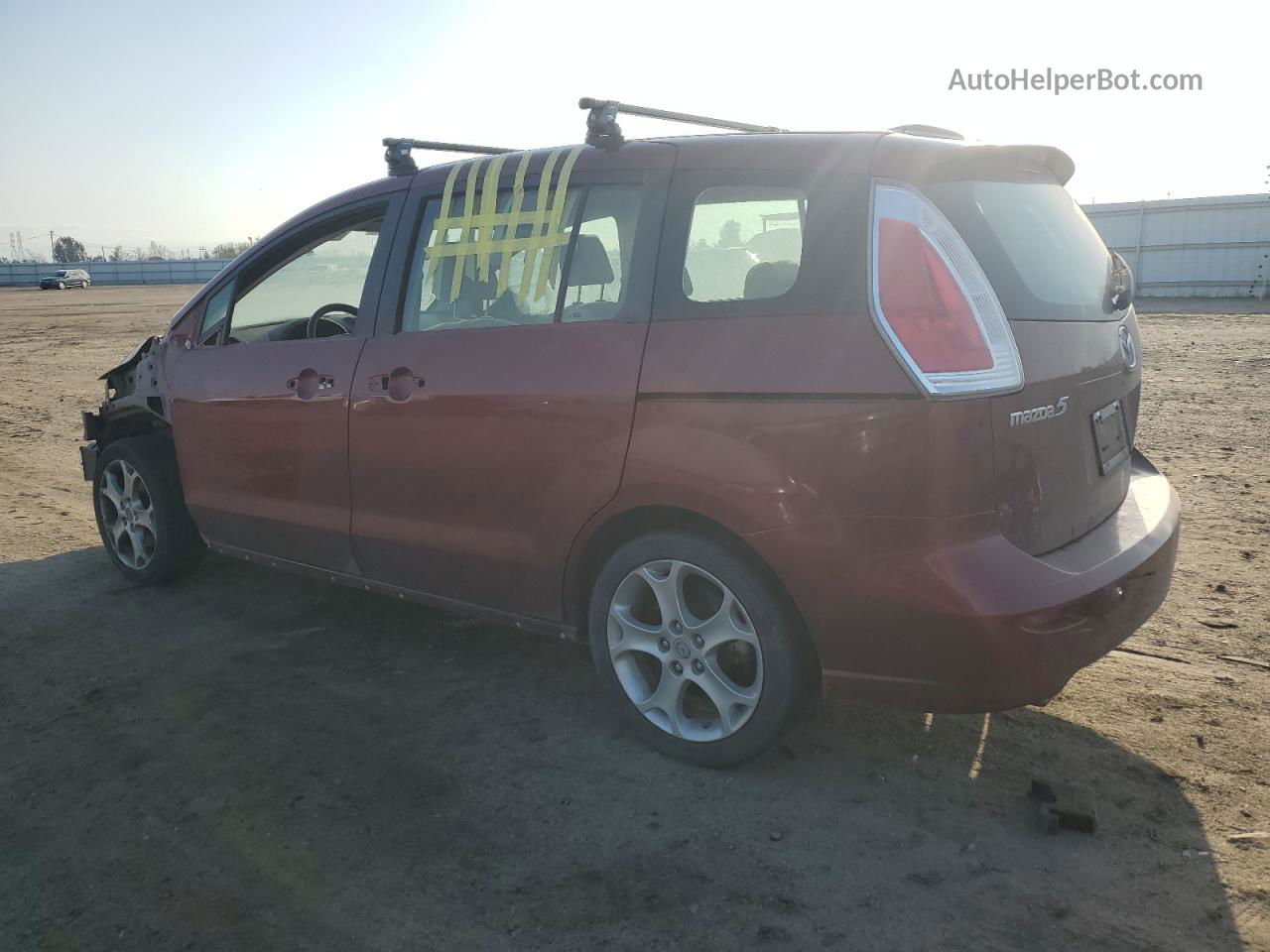 2010 Mazda 5  Burgundy vin: JM1CR2W32A0375812