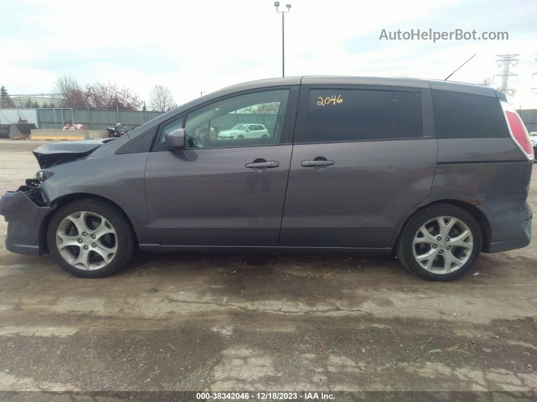 2010 Mazda 5   Gray vin: JM1CR2W32A0385336