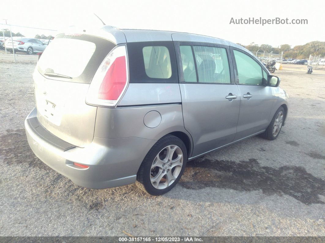 2010 Mazda Mazda5 Sport Silver vin: JM1CR2W32A0386566