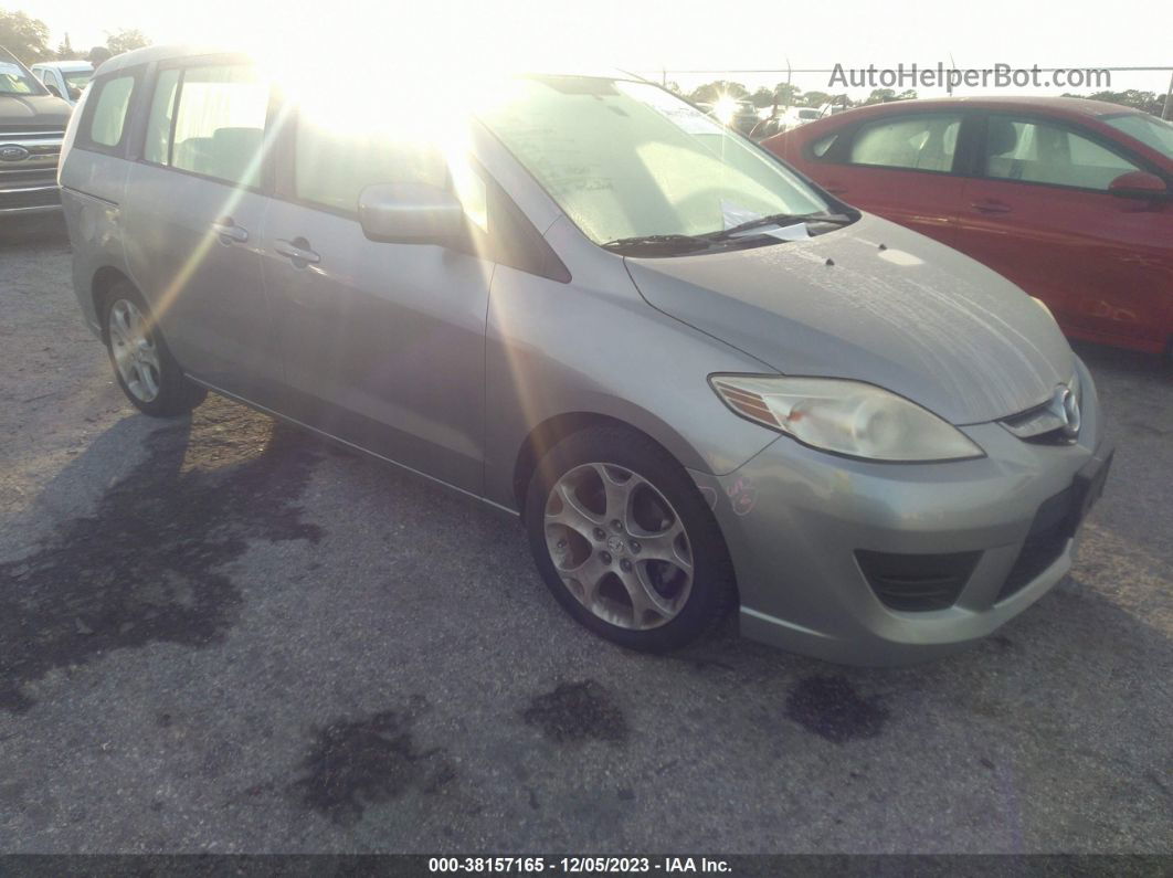 2010 Mazda Mazda5 Sport Silver vin: JM1CR2W32A0386566