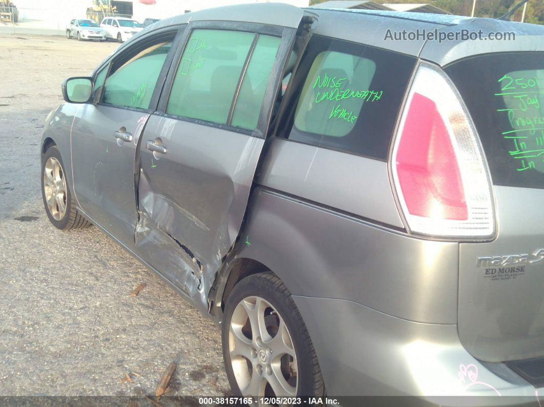 2010 Mazda Mazda5 Sport Silver vin: JM1CR2W32A0386566