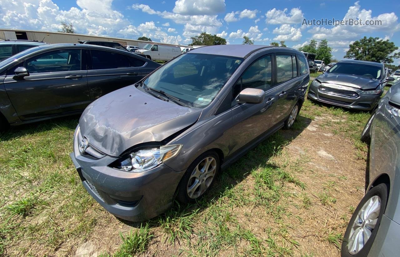 2010 Mazda 5  Gray vin: JM1CR2W33A0369095