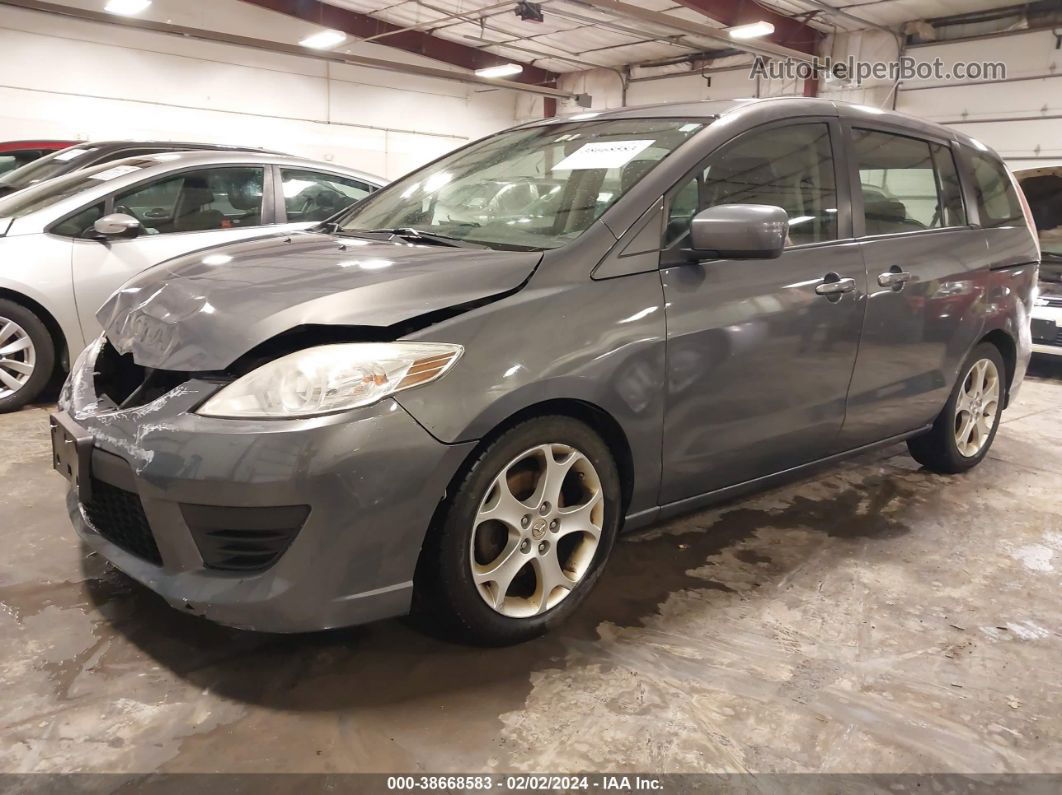 2010 Mazda Mazda5 Sport Gray vin: JM1CR2W33A0372689