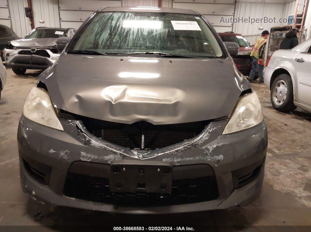 2010 Mazda Mazda5 Sport Gray vin: JM1CR2W33A0372689