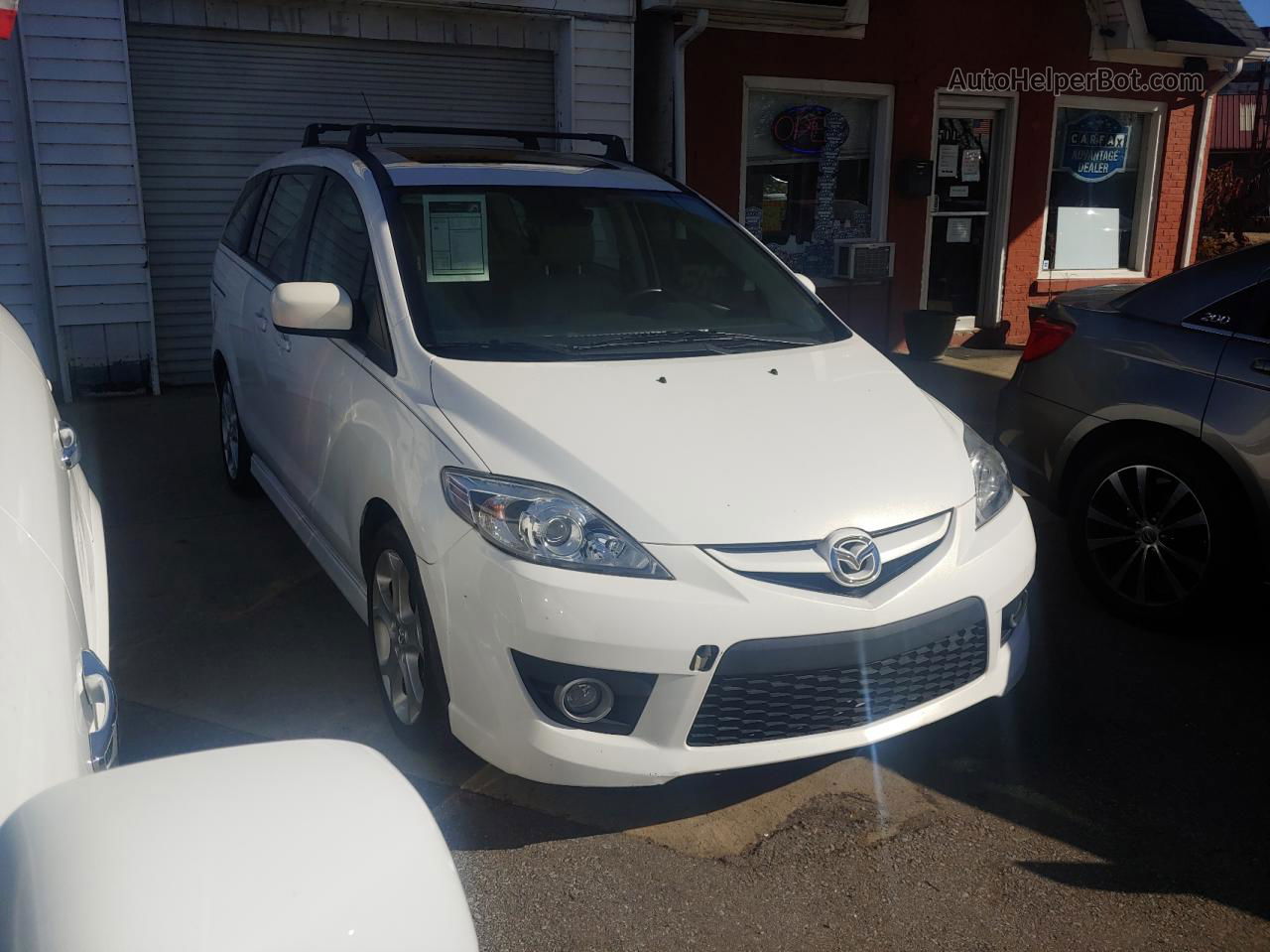 2010 Mazda 5  White vin: JM1CR2W33A0383613