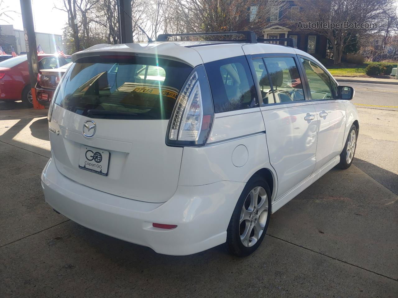 2010 Mazda 5  White vin: JM1CR2W33A0383613