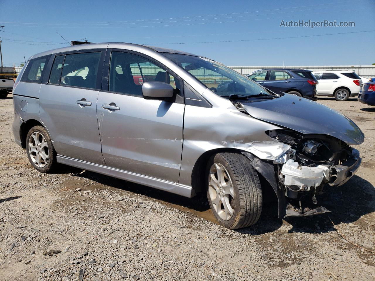 2010 Mazda 5  Серебряный vin: JM1CR2W33A0386785