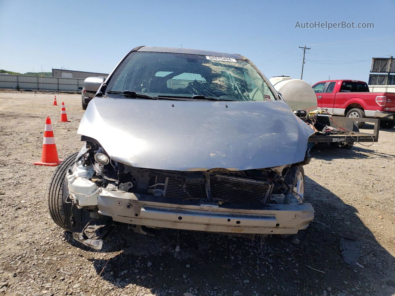 2010 Mazda 5  Silver vin: JM1CR2W33A0386785