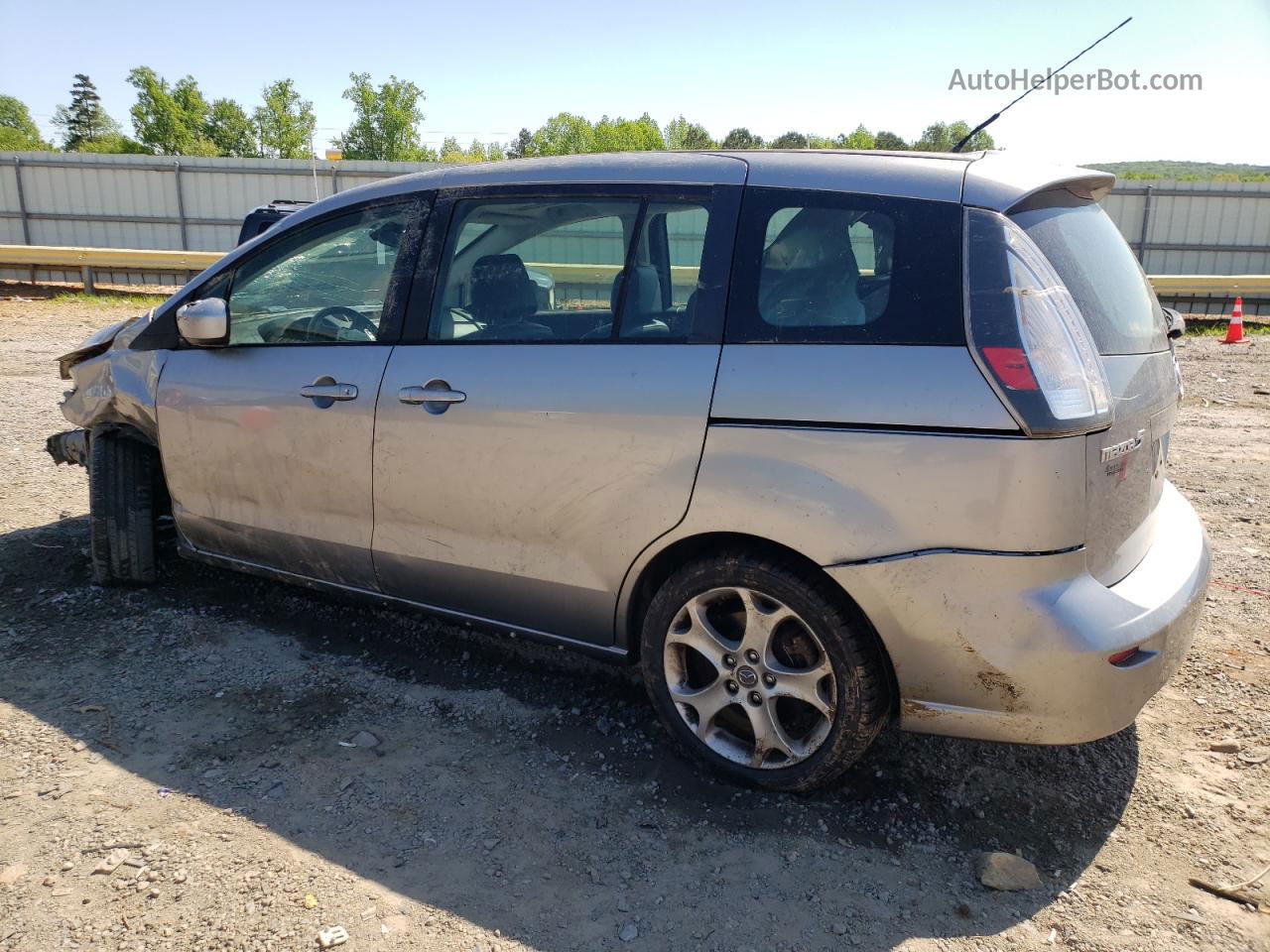 2010 Mazda 5  Silver vin: JM1CR2W33A0386785