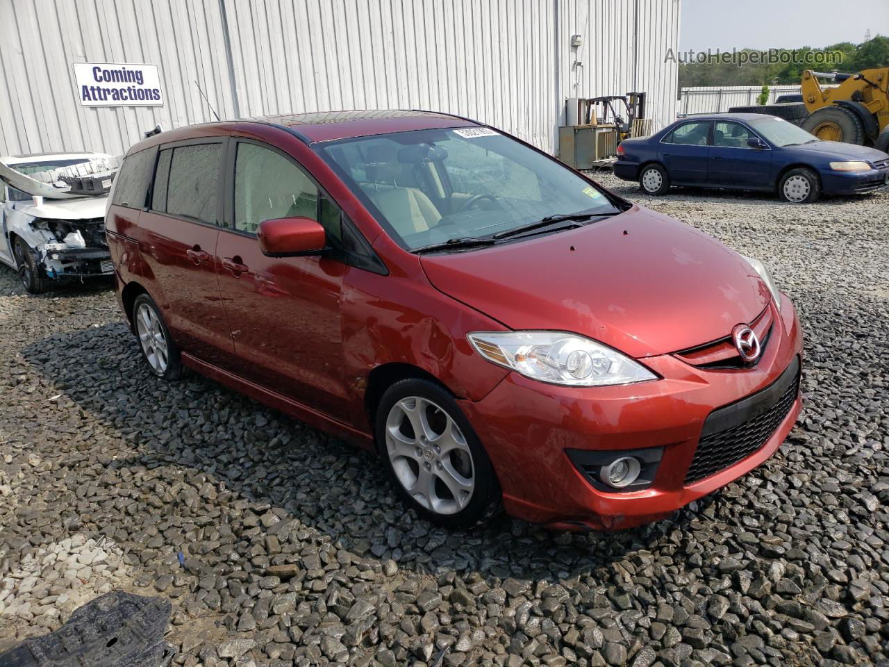 2010 Mazda 5  Бордовый vin: JM1CR2W34A0366951