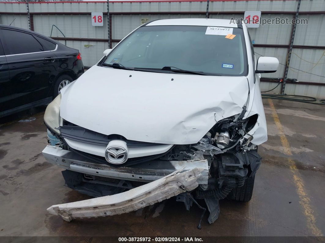 2010 Mazda Mazda5 Sport White vin: JM1CR2W34A0385130