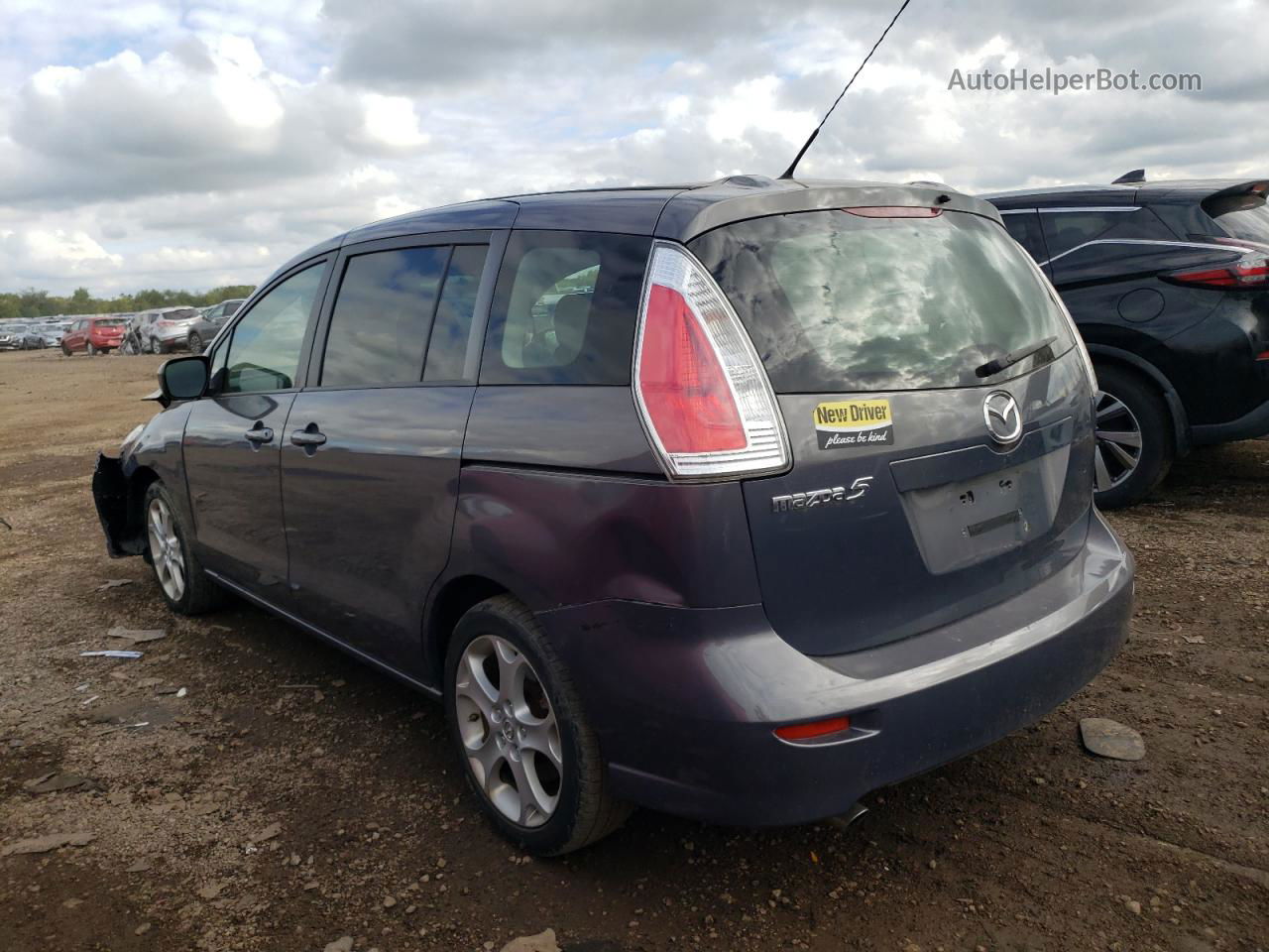 2010 Mazda 5  Blue vin: JM1CR2W34A0388710