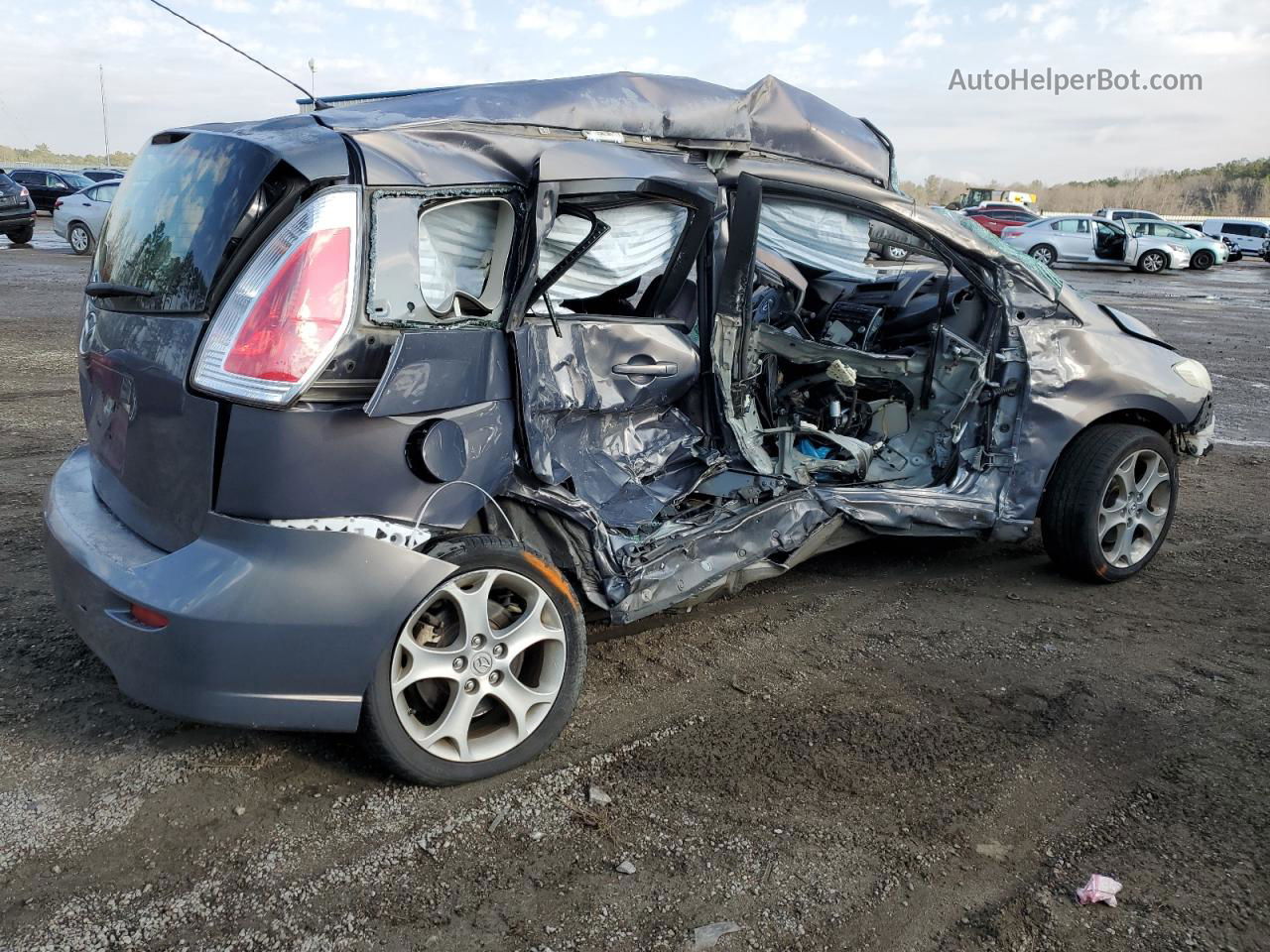 2010 Mazda 5  Gray vin: JM1CR2W35A0368661