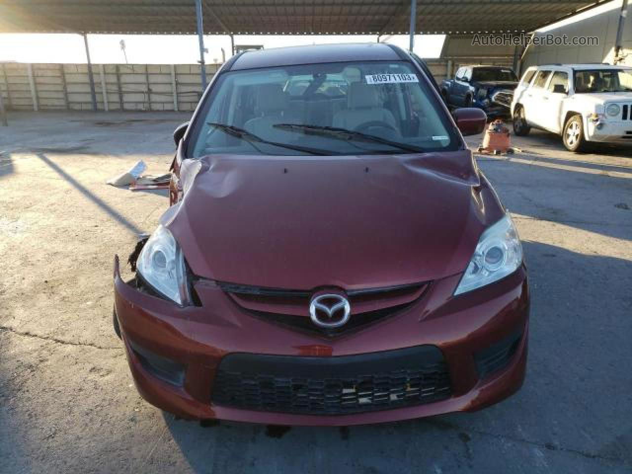 2010 Mazda 5  Темно-бордовый vin: JM1CR2W35A0382270