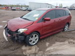 2010 Mazda Mazda5 Sport Red vin: JM1CR2W35A0383564