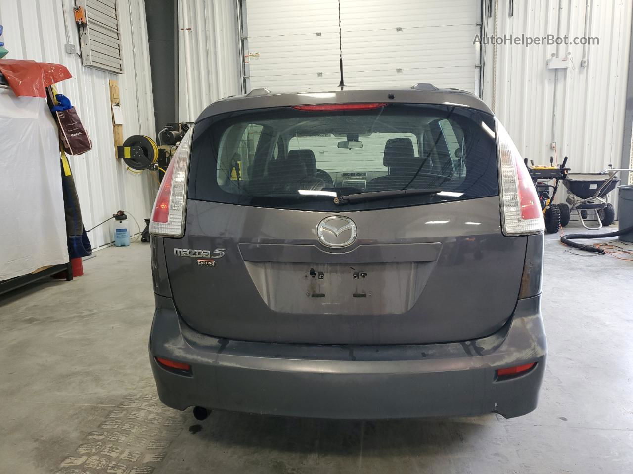 2010 Mazda 5  Charcoal vin: JM1CR2W35A0383757