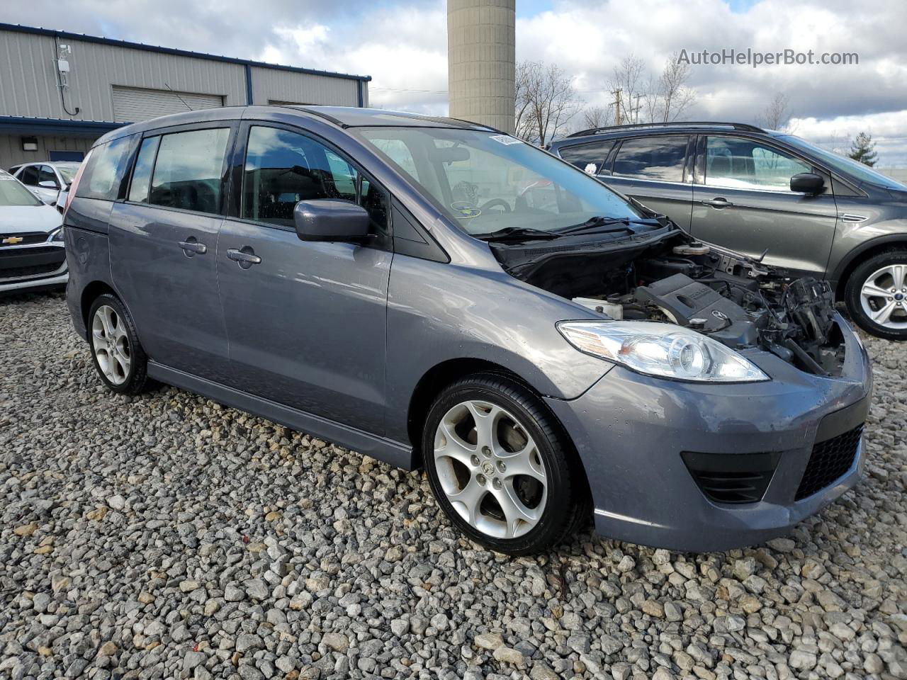 2010 Mazda 5  Gray vin: JM1CR2W36A0362612