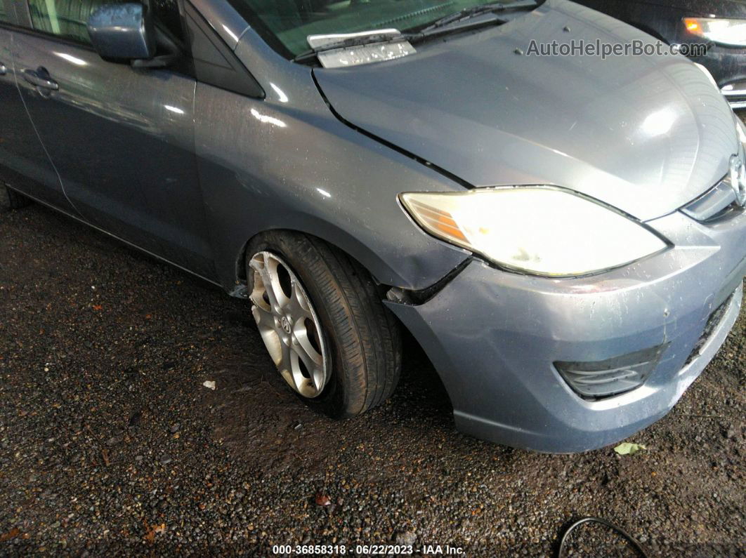 2010 Mazda Mazda5 Sport Silver vin: JM1CR2W36A0365297