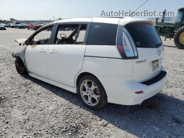 2010 Mazda 5  White vin: JM1CR2W36A0375229