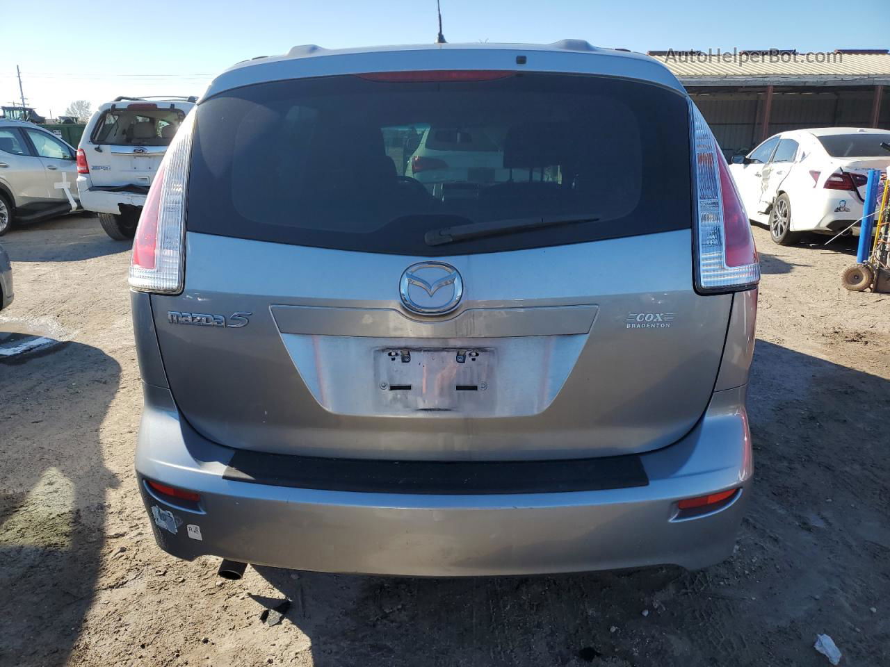 2010 Mazda 5  Silver vin: JM1CR2W36A0377594