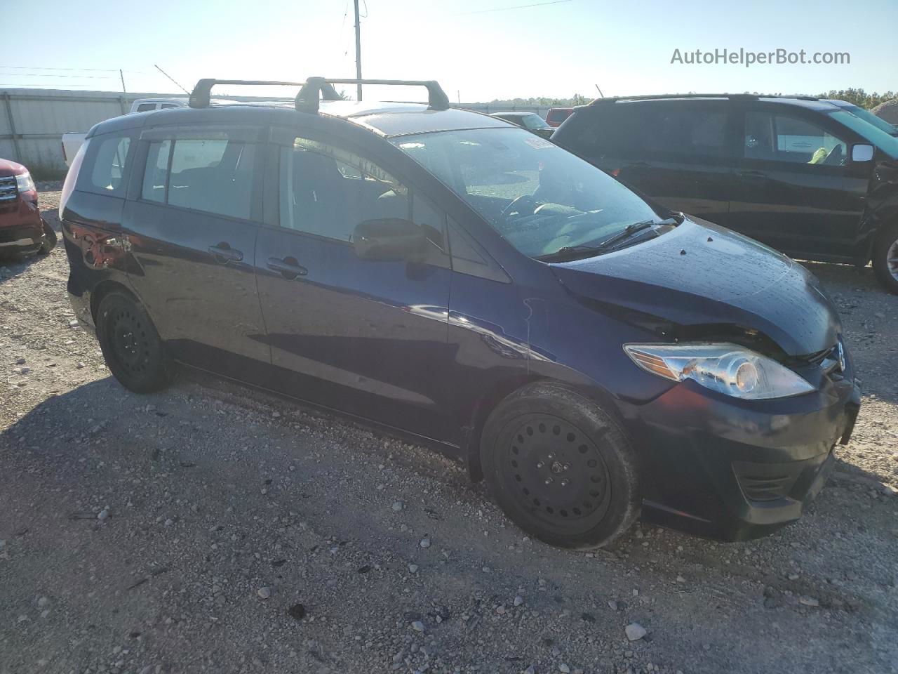 2010 Mazda 5  Blue vin: JM1CR2W36A0380687