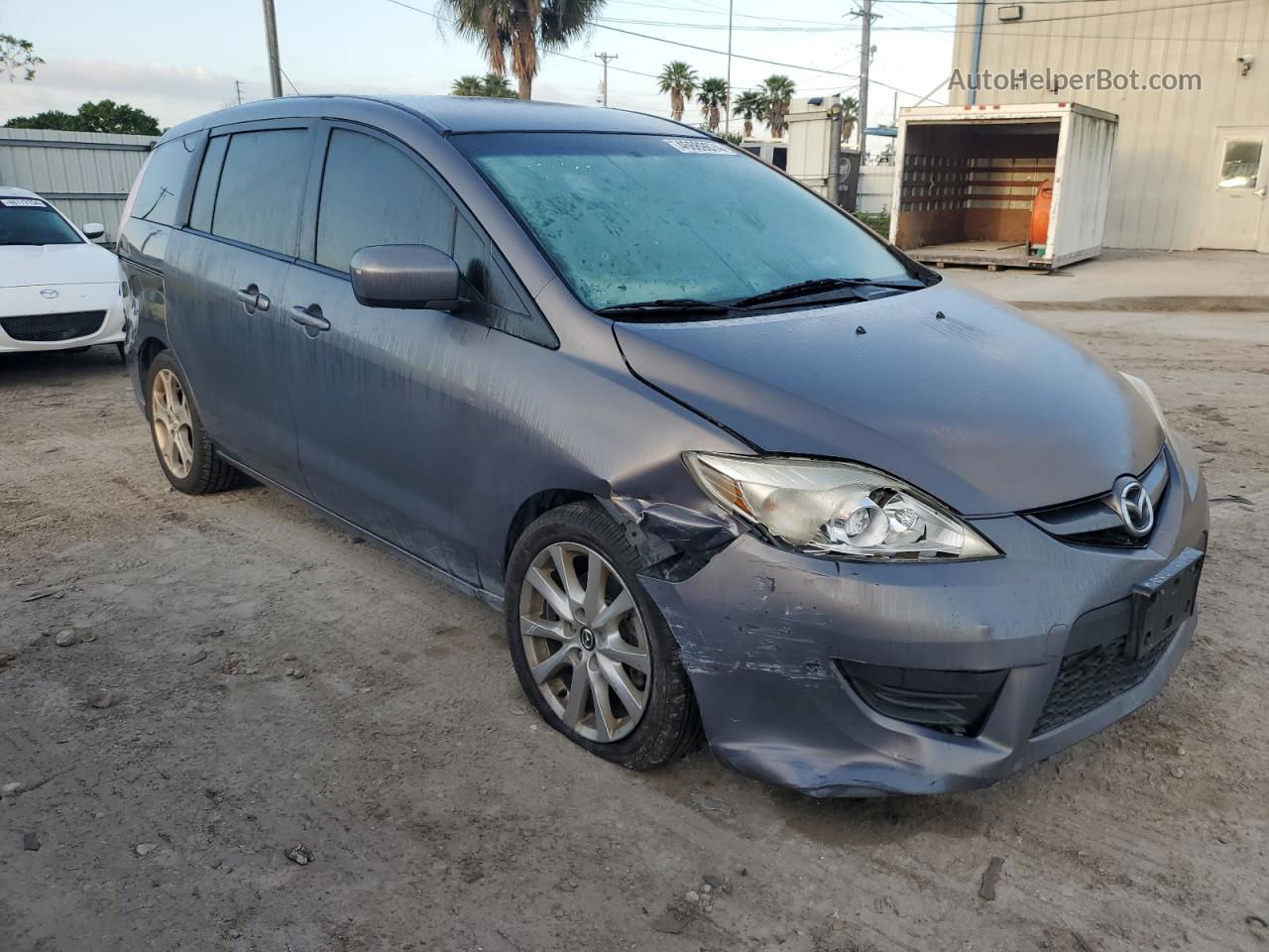 2010 Mazda 5  Серый vin: JM1CR2W36A0386845