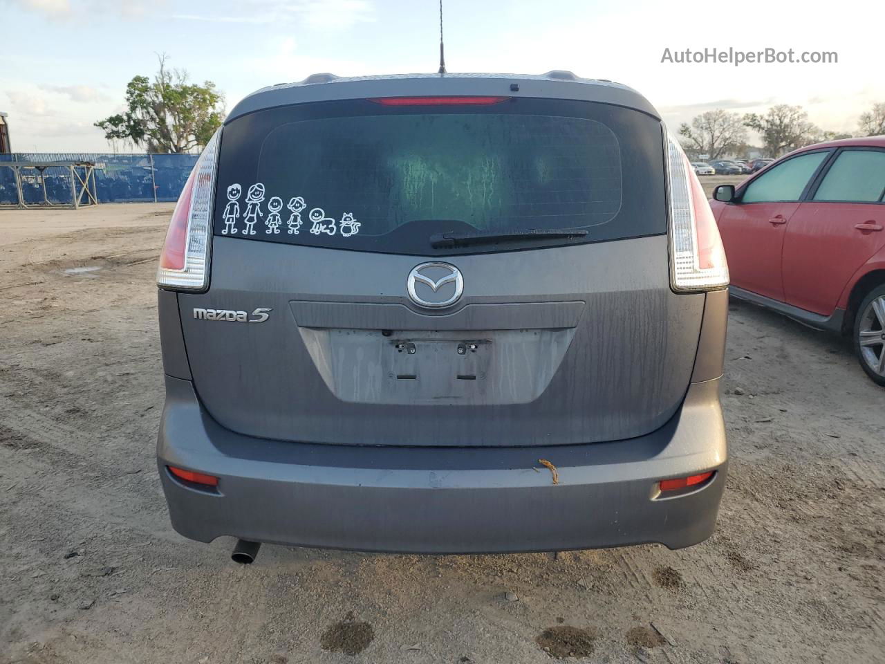 2010 Mazda 5  Серый vin: JM1CR2W36A0386845