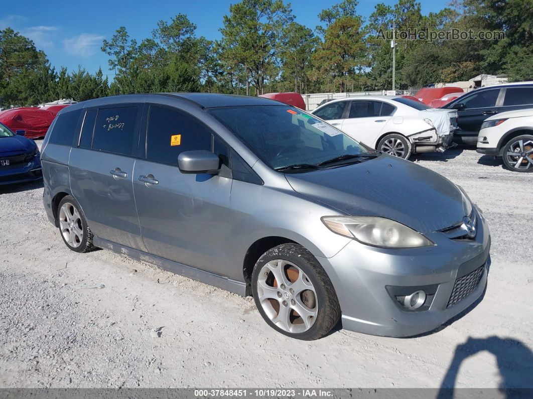 2010 Mazda Mazda5 Grand Touring Silver vin: JM1CR2W36A0386988