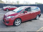 2010 Mazda Mazda5 Sport Red vin: JM1CR2W36A0388790