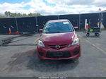 2010 Mazda Mazda5 Sport Red vin: JM1CR2W36A0388790