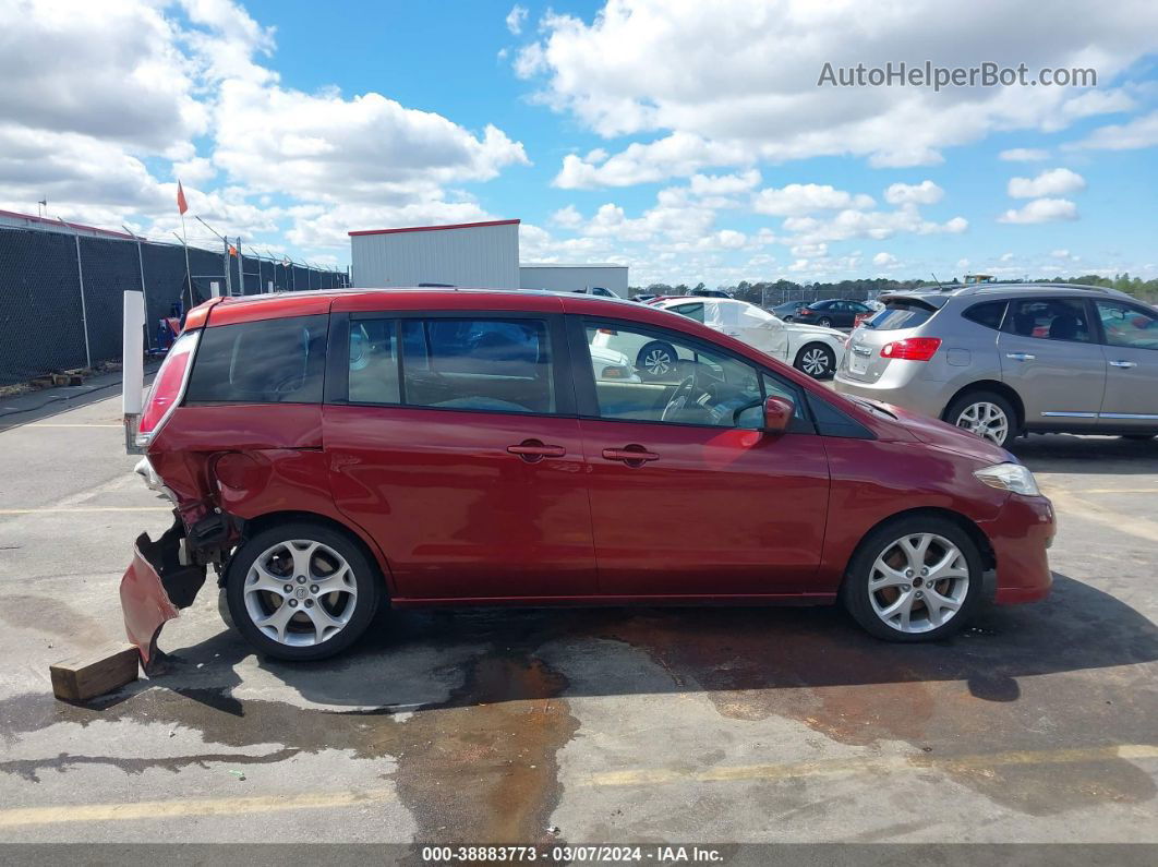 2010 Mazda Mazda5 Sport Красный vin: JM1CR2W36A0388790