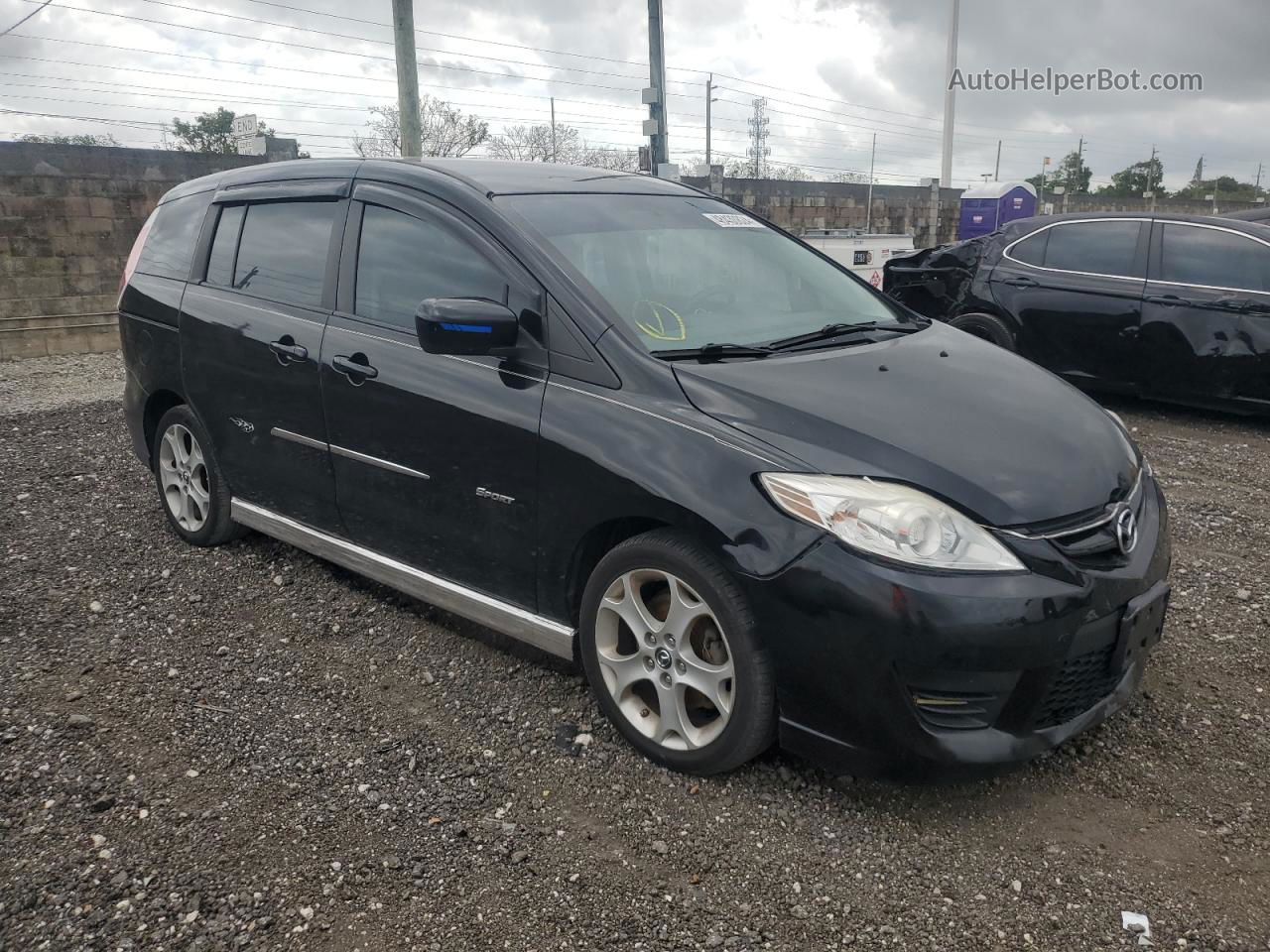 2010 Mazda 5  Black vin: JM1CR2W37A0359847