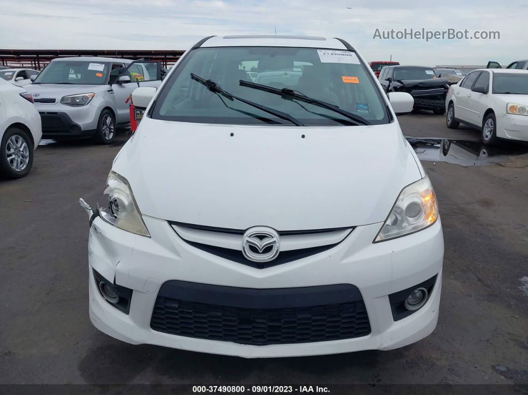 2010 Mazda Mazda5 Touring White vin: JM1CR2W37A0361775