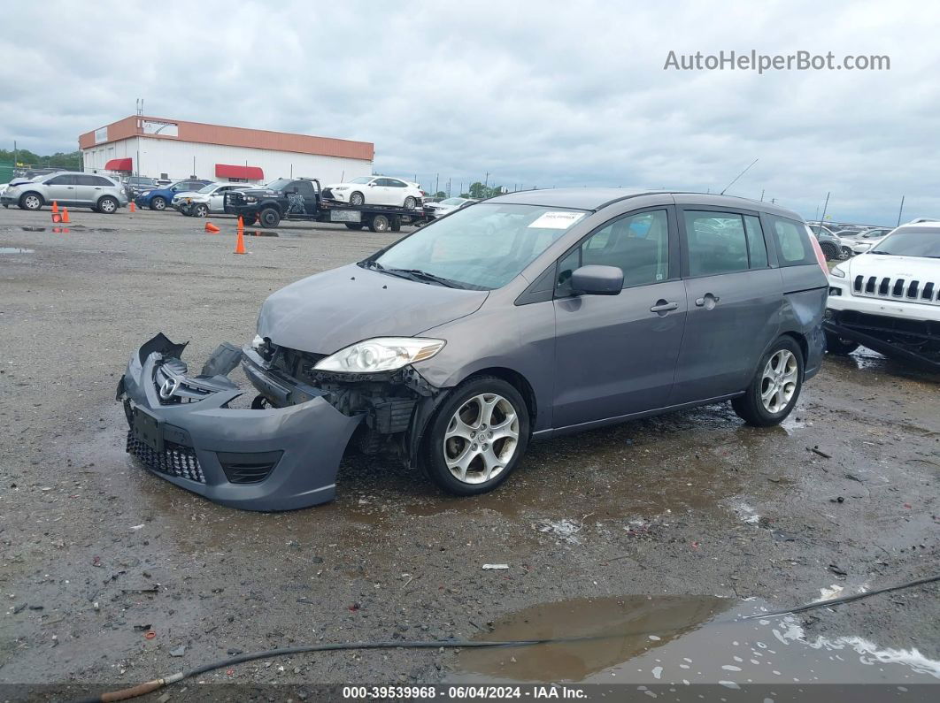 2010 Mazda Mazda5 Sport Gray vin: JM1CR2W37A0363607