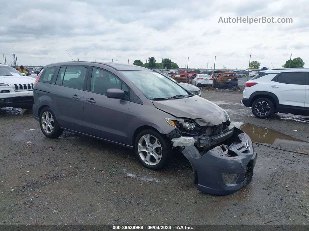 2010 Mazda Mazda5 Sport Gray vin: JM1CR2W37A0363607