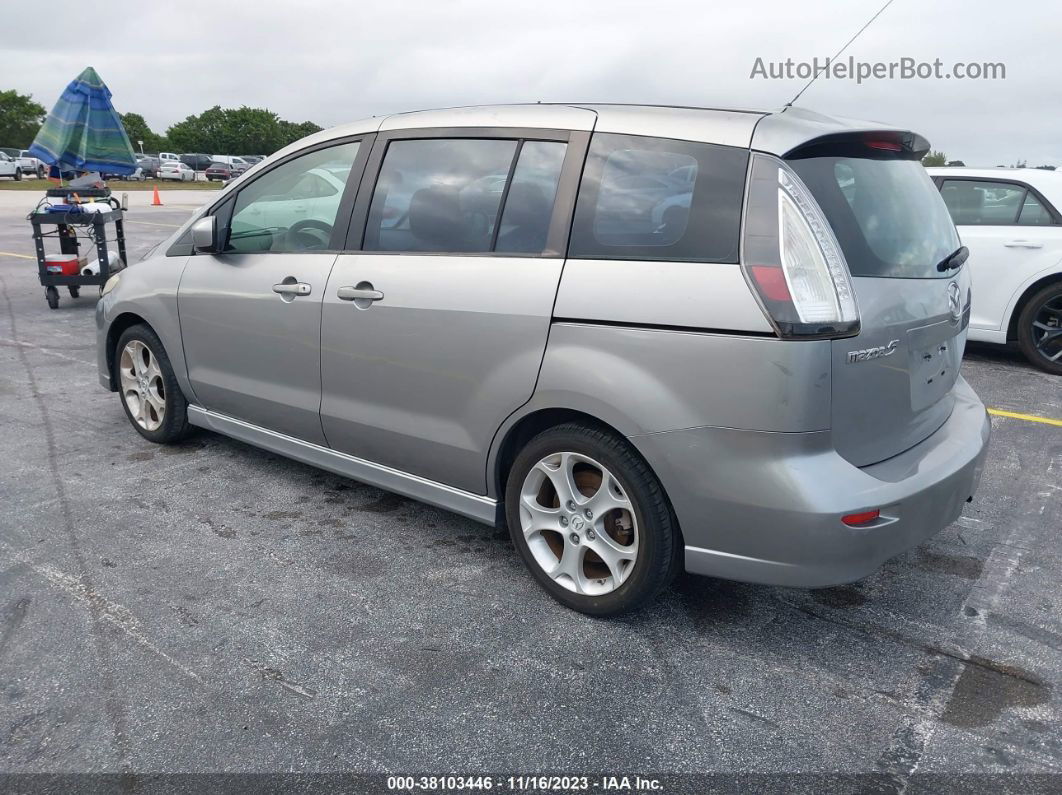 2010 Mazda Mazda5 Grand Touring Silver vin: JM1CR2W37A0368564