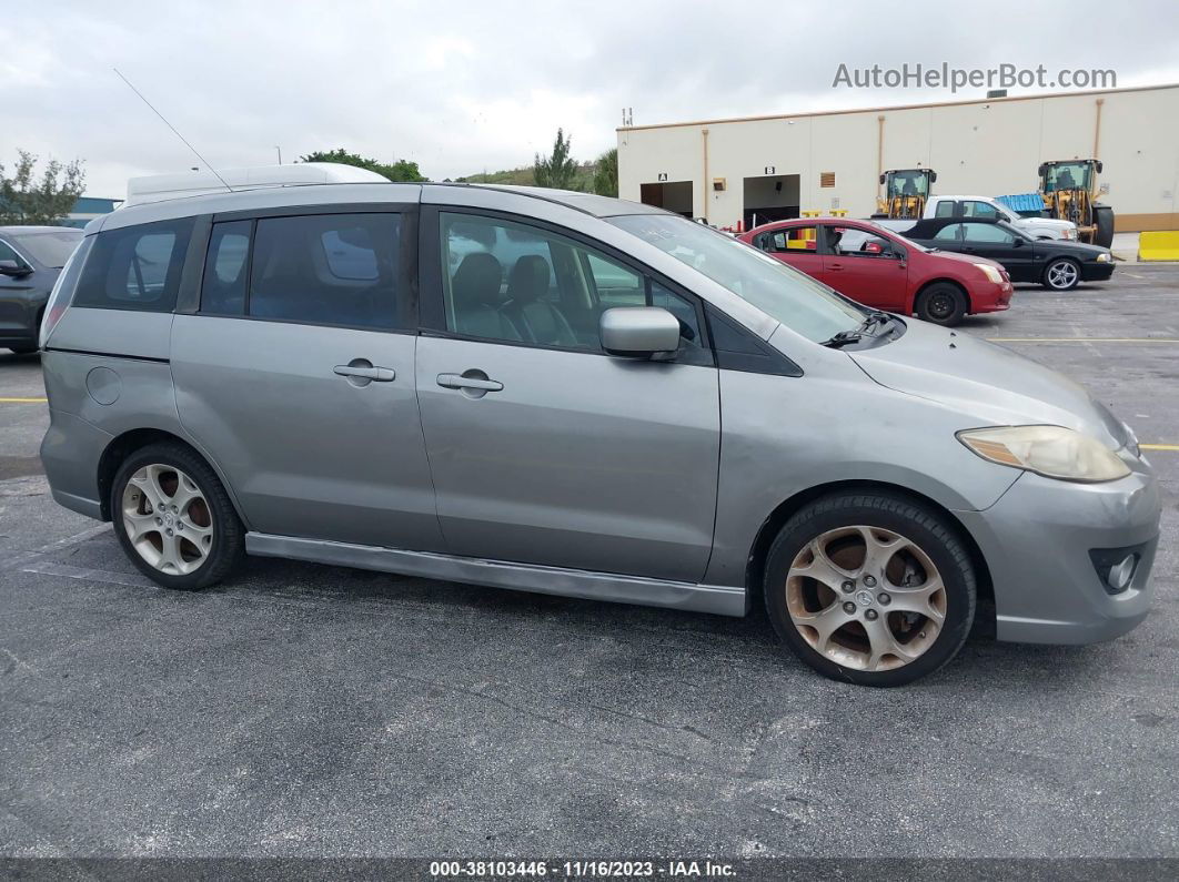 2010 Mazda Mazda5 Grand Touring Silver vin: JM1CR2W37A0368564